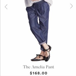 Fabulous Hatch Maternity chambray pants, size 2